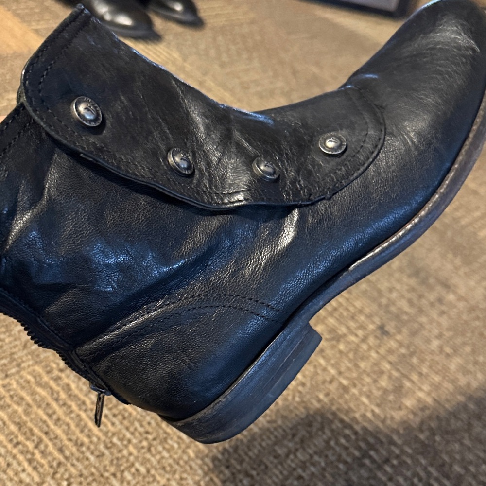 Frye Black Ankle Boots